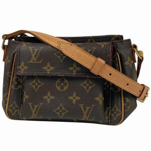 Louis Vuitton Viva Cite Crossbody Clutch Shoulder Bag Monogram Brown